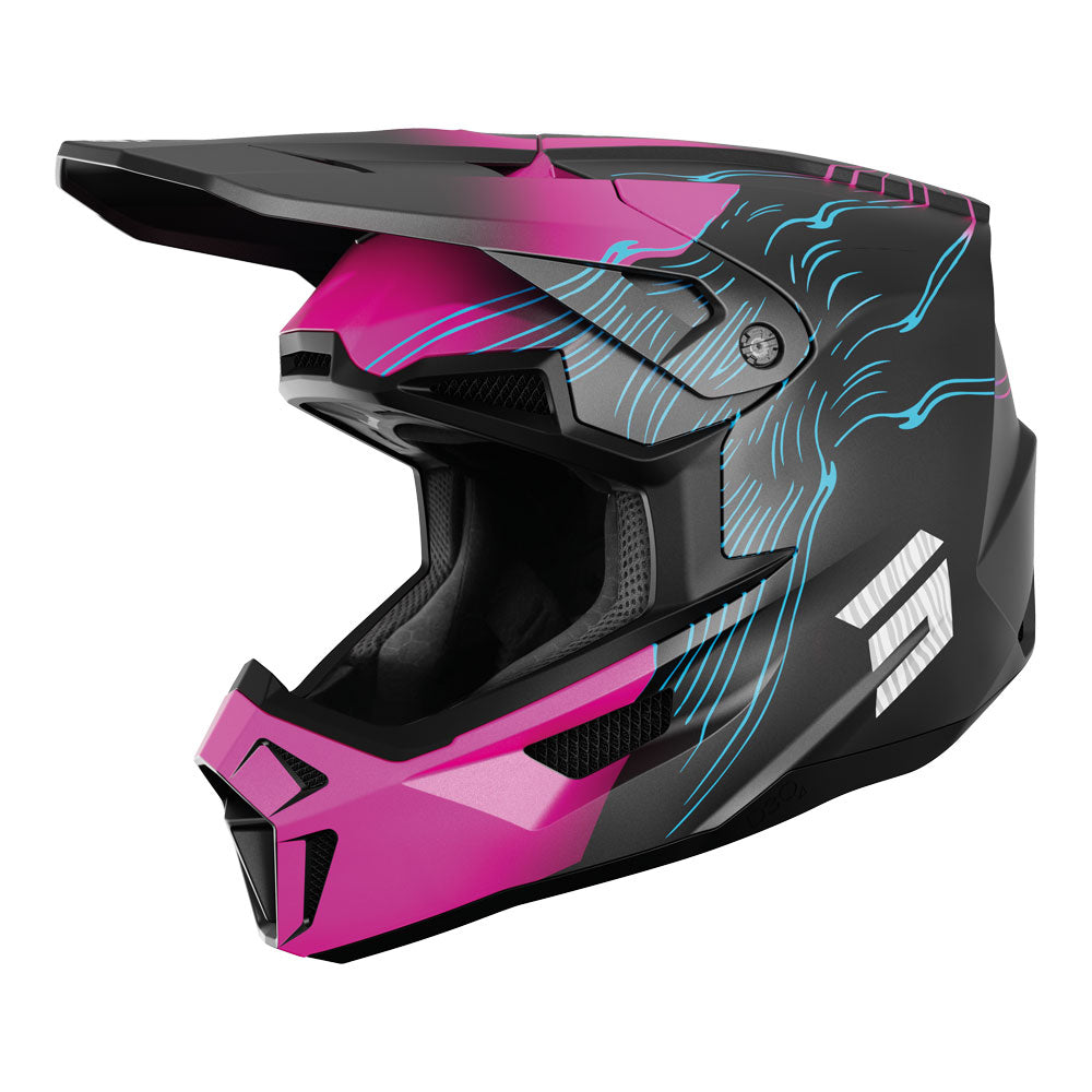SHOT Helmet Lite Volt Pink Matt L