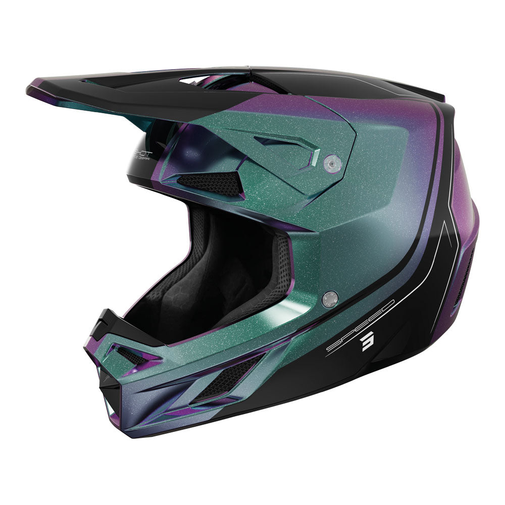 SHOT Helmet Speed Fury Cameleon Glossy L