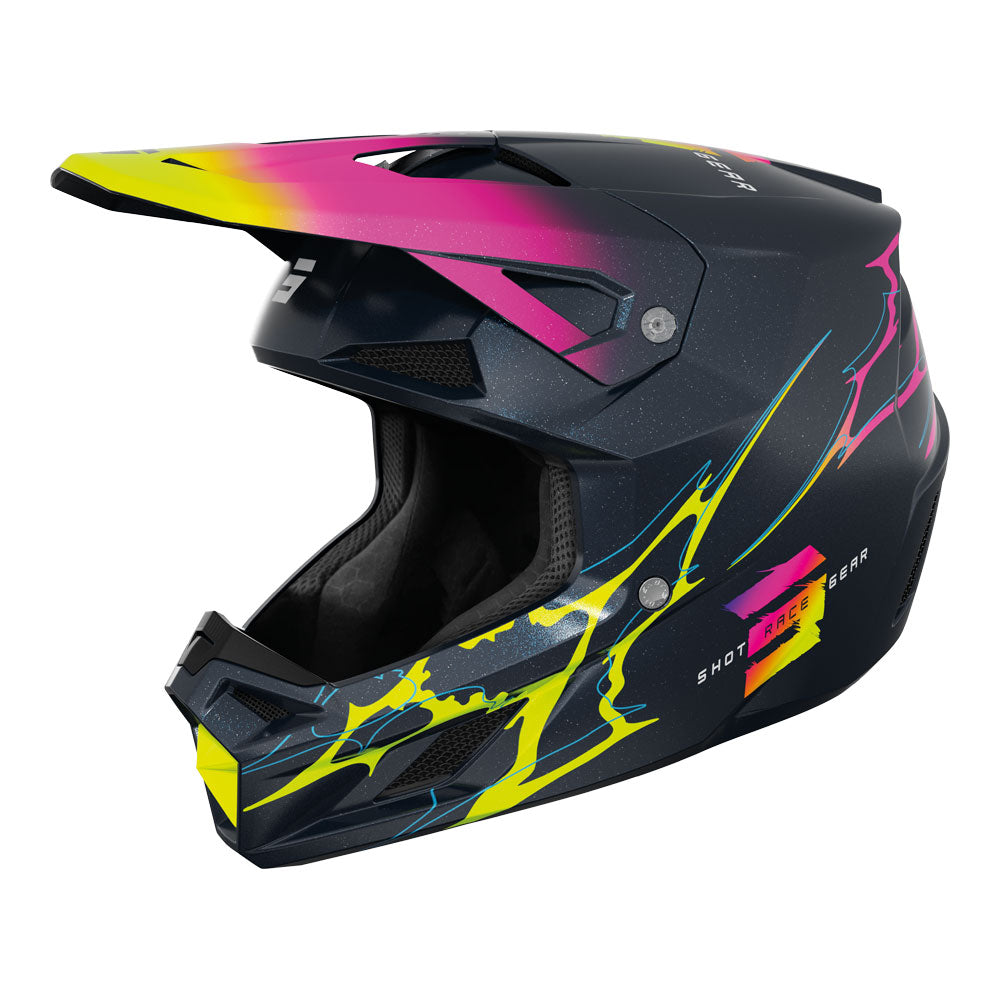 SHOT Helmet Speed Rac Blue Pearly L