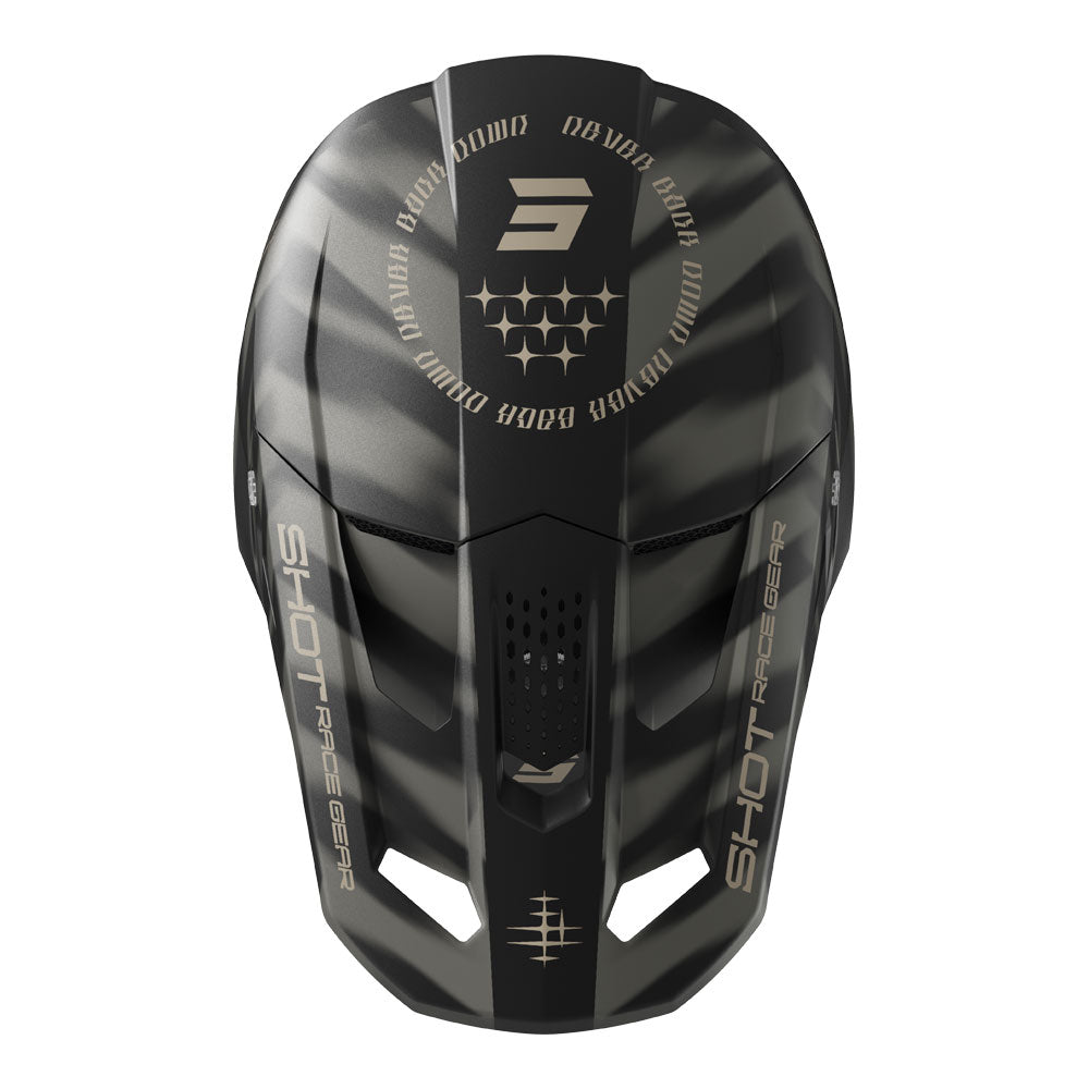 SHOT Helmet Speed Tiger Black Matt M