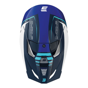SHOT Helmet Furious Stadium Blue Glossy 2XL