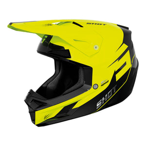 SHOT Kids Helmet Speed S Neon Yellow Glossy YM