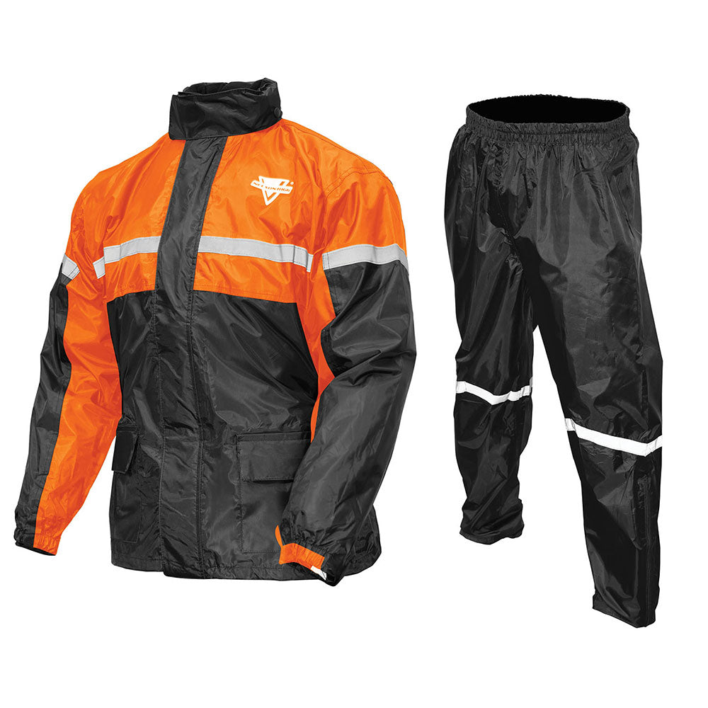 NELSON-RIGG Rainsuit SR-6000 2 Piece Hi-Vis Orange/Black 2XL
