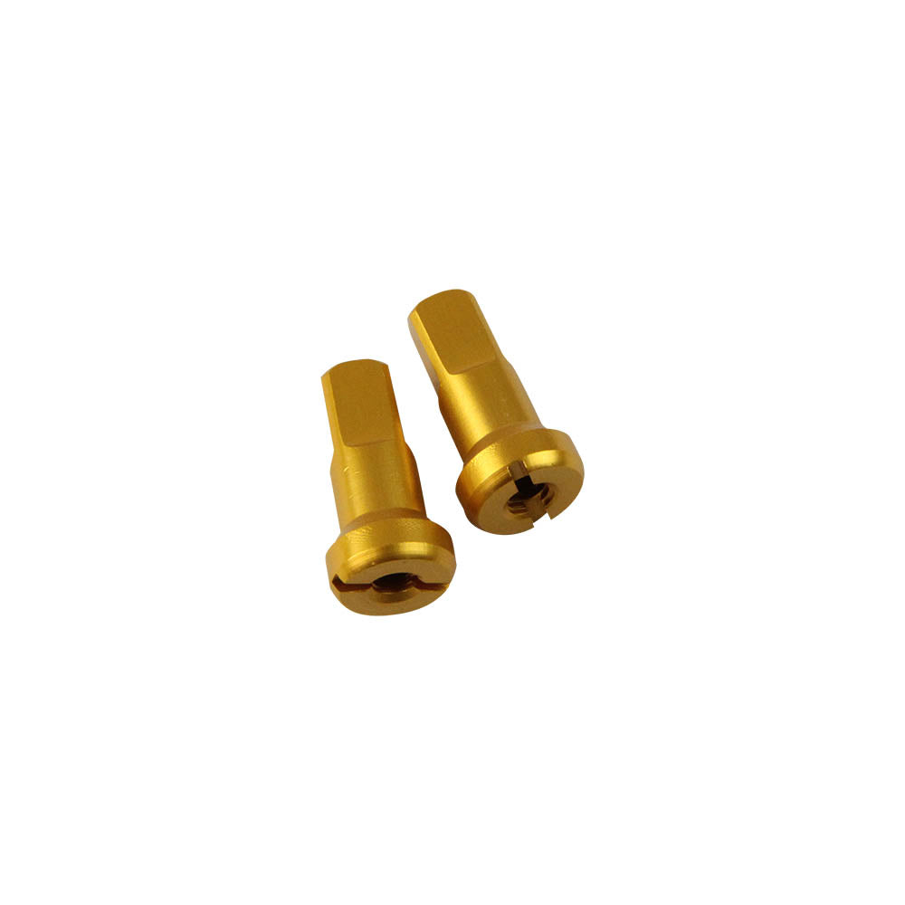 SPOKE Nipple Alloy Front Gold 9G