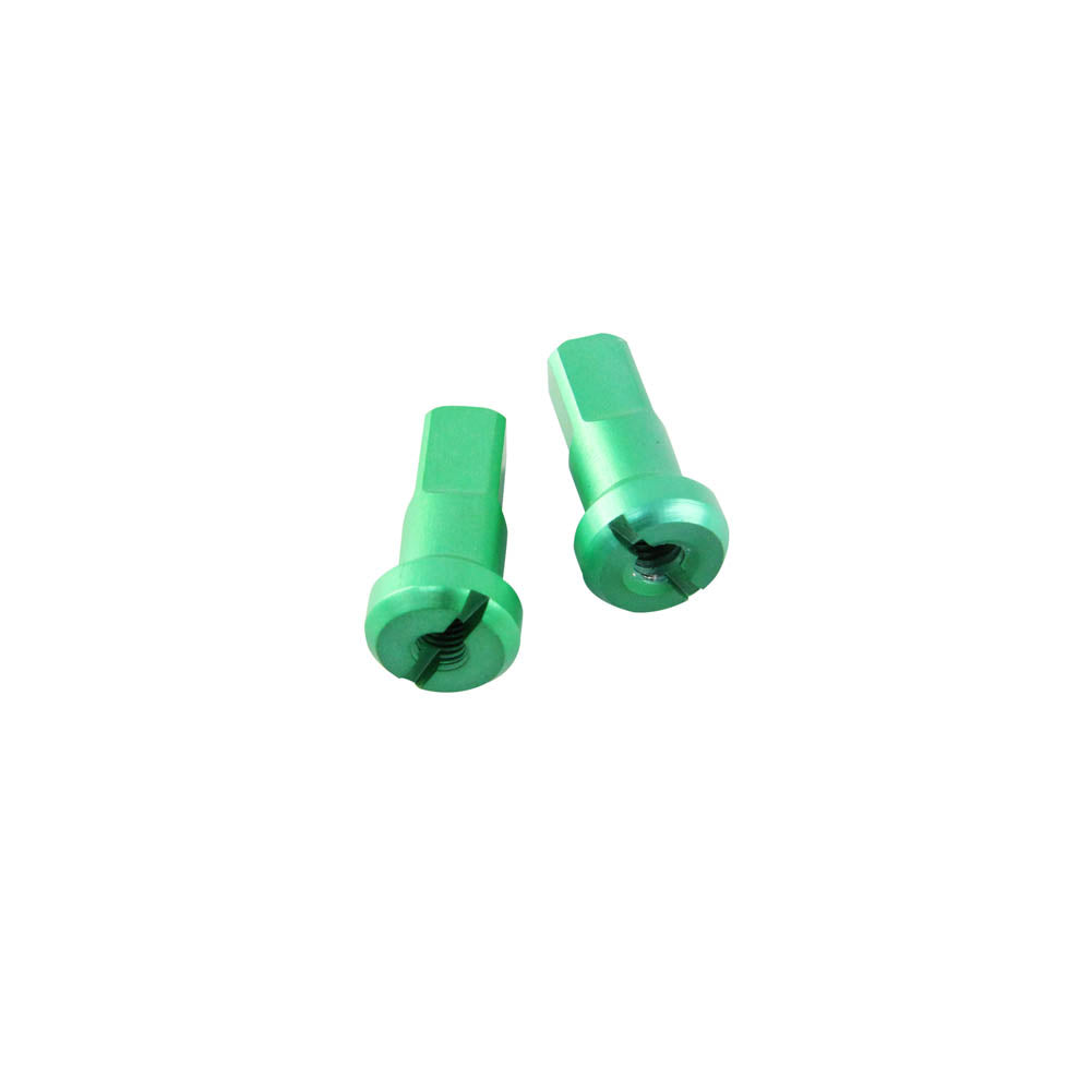SPOKE Nipple Alloy Front Green 9G