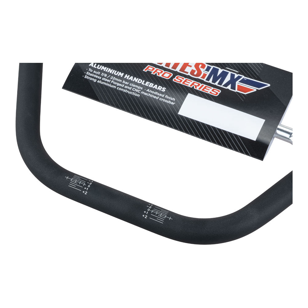 STATES MX Handlebar Pro Series Mini MX Bend Alloy Black