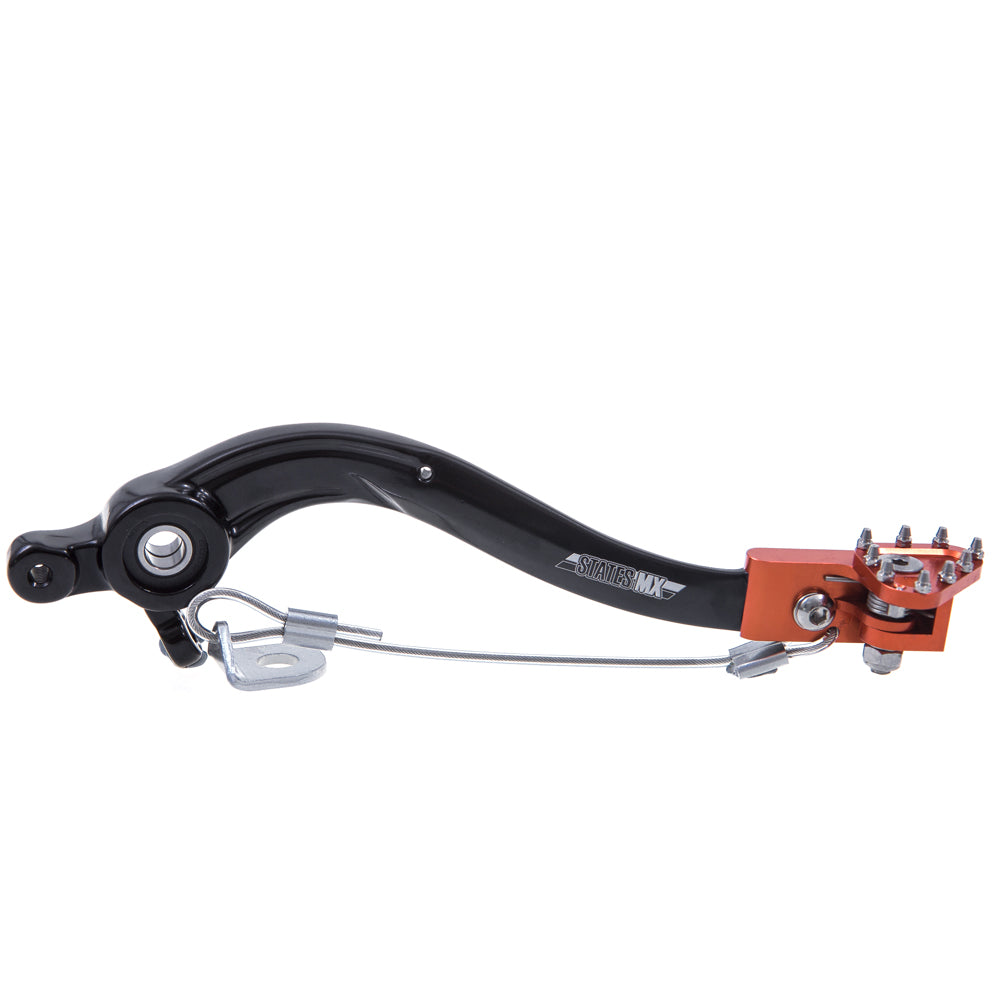 STATES MX Brake Pedal KTM (O) Orange Fle