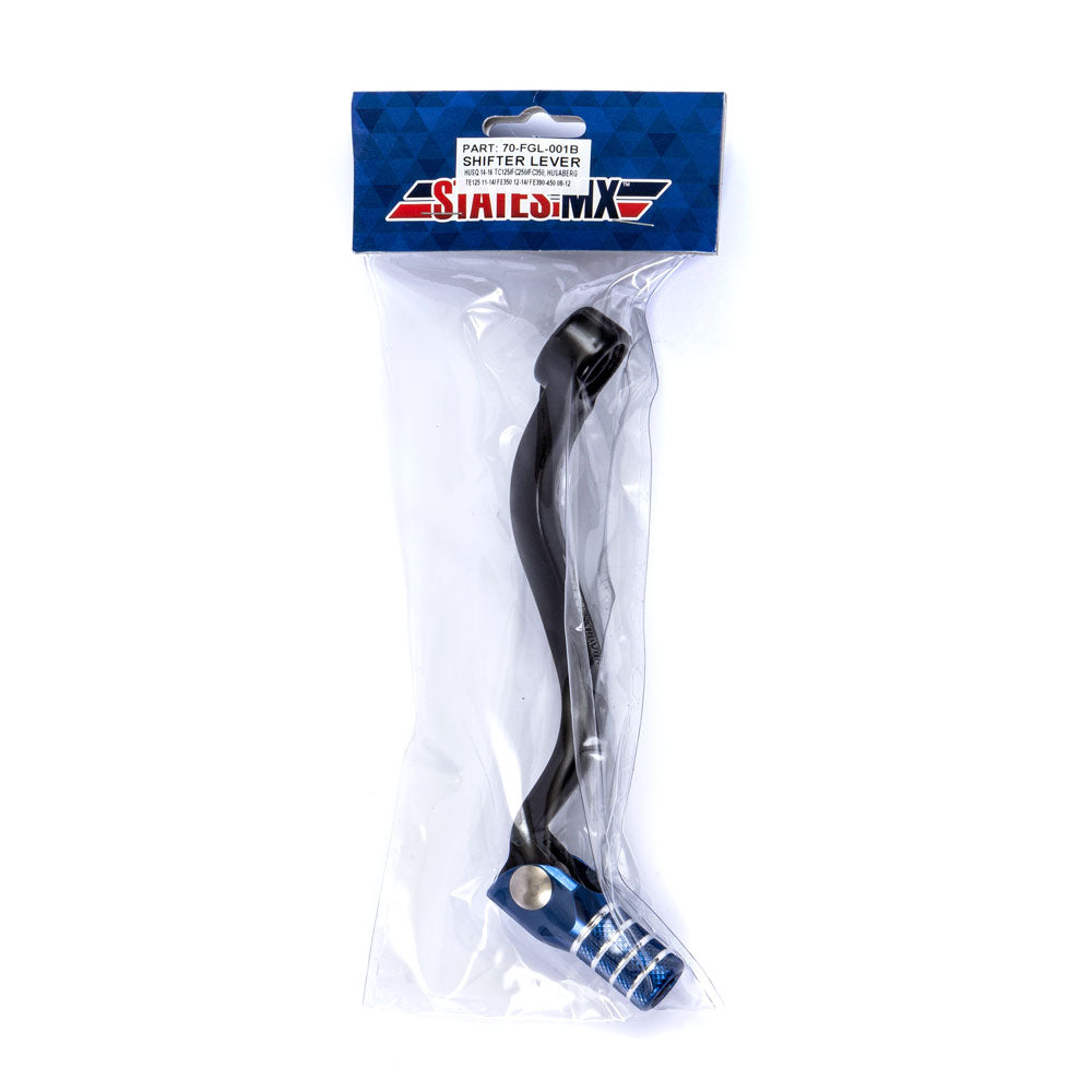 STATES MX Gear Lever Husqvarna Blue
