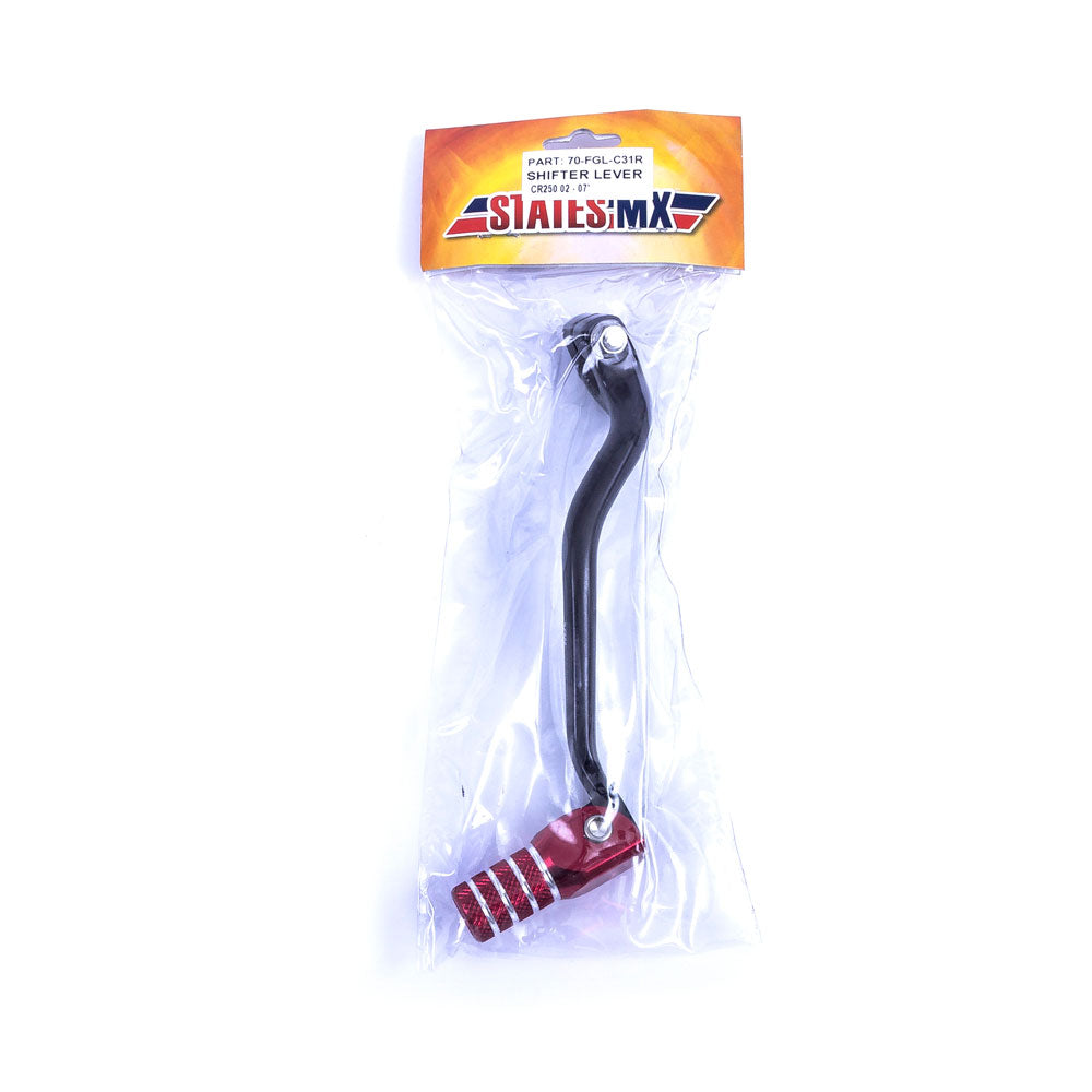 STATES MX Gear Lever Red HONDA