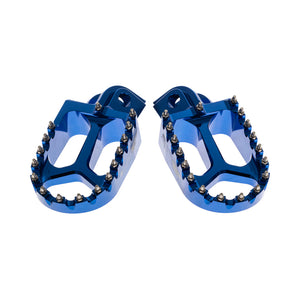 STATES MX Footpegs HUSQ Blue