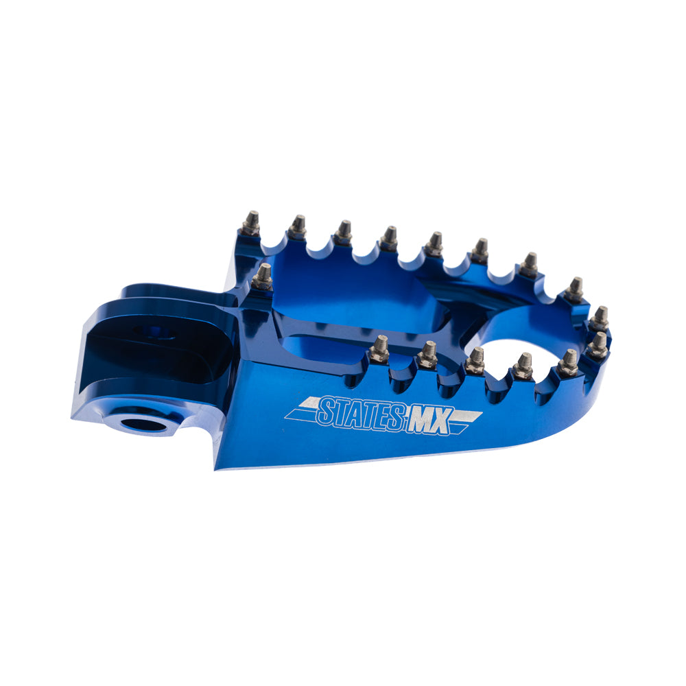STATES MX Footpegs HUSQ Blue