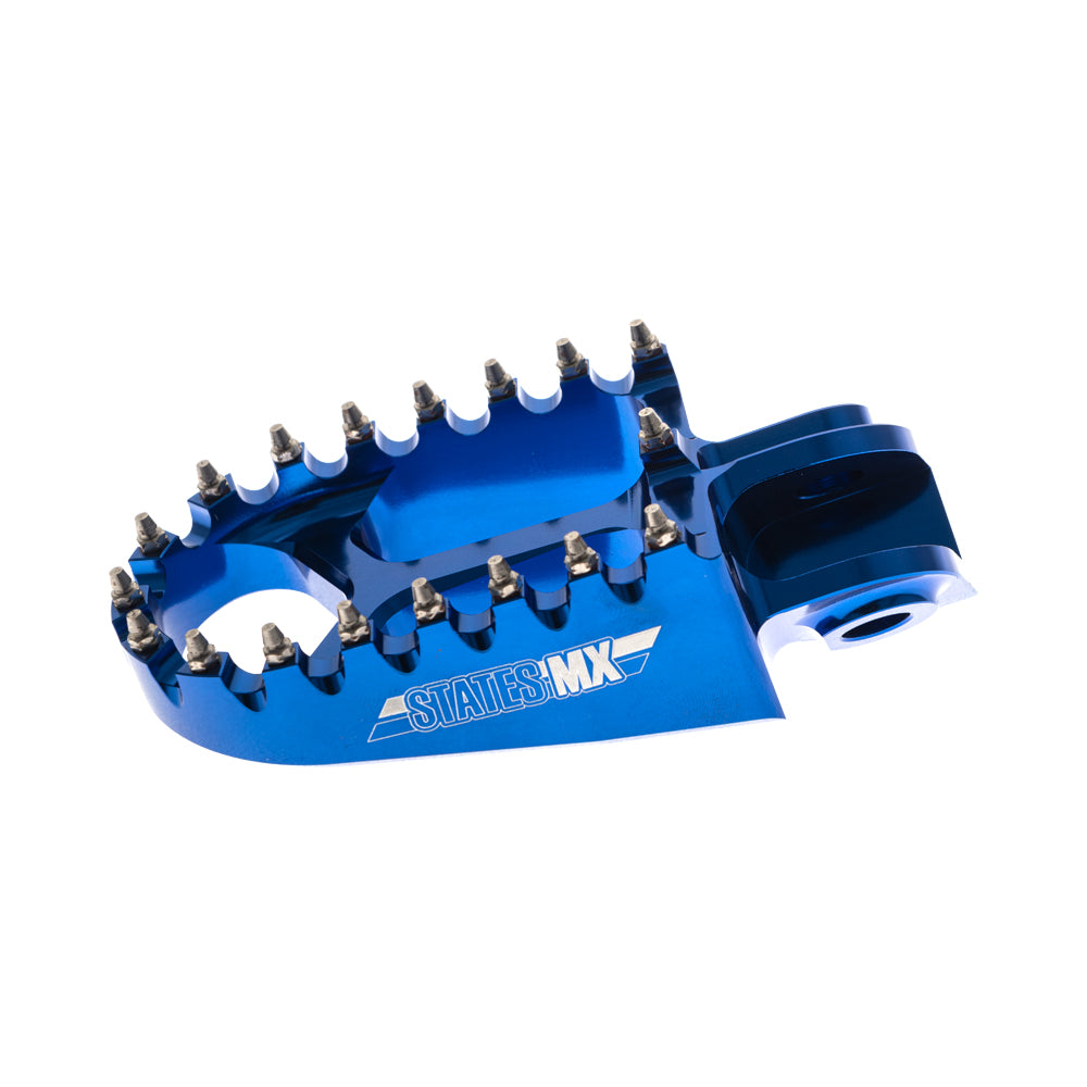 STATES MX Footpegs HUSQ Blue