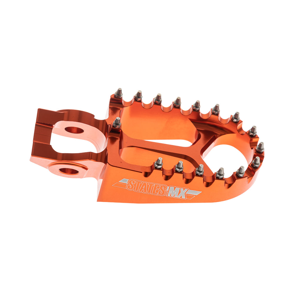 STATES MX Footpegs KTM/Husky 16 Orange