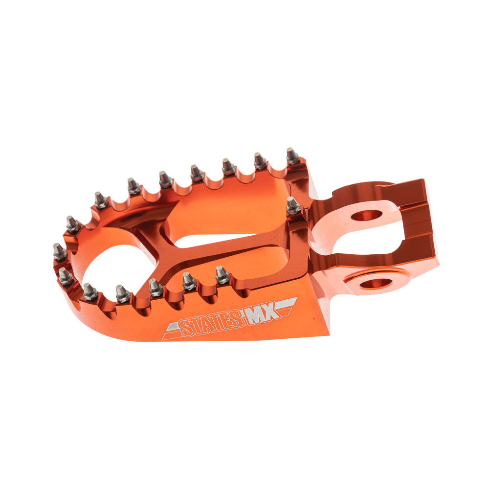 STATES MX Footpegs KTM/Husky 16 Orange