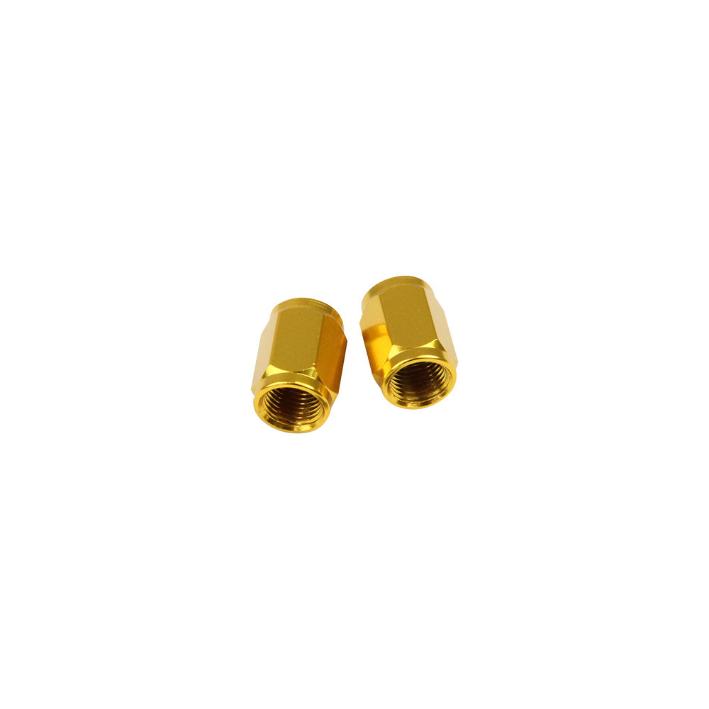 STATES MX Valve Caps Tube Gold