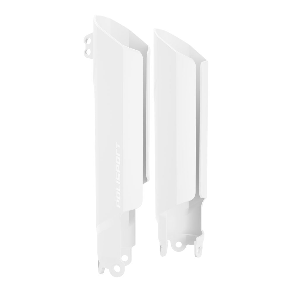 POLISPORT Fork Guards Full Wrap YAMAHA White