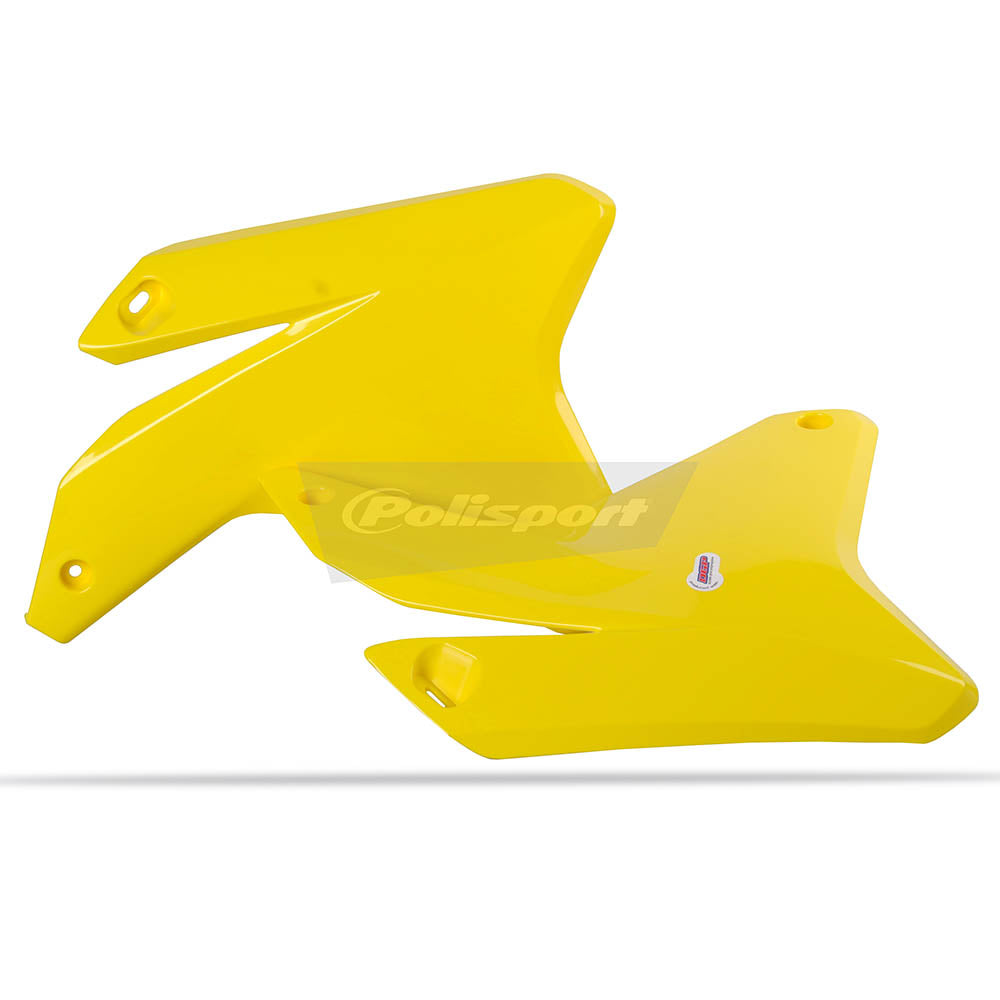 POLISPORT Radiator Shrouds SUZ RMZ450 05 Yellow*