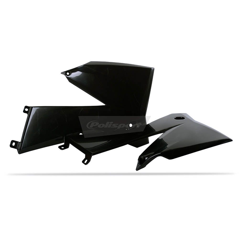 POLISPORT Radiator Shrouds KTM 125/250/450SX Black^