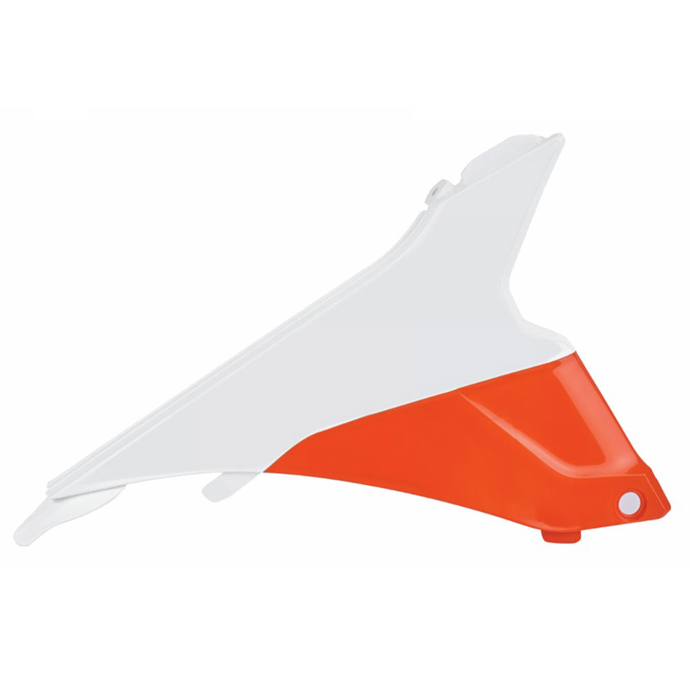 POLISPORT Airbox Covers KTM SX/SXF 13-16 White/Orange^