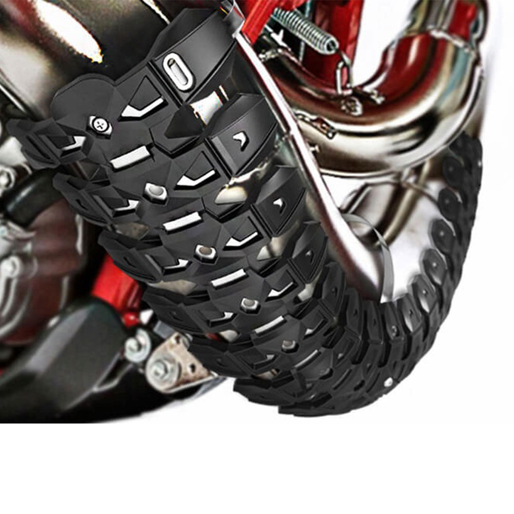 POLISPORT Armadillo 2T Pipe Guard Black 60x13cm