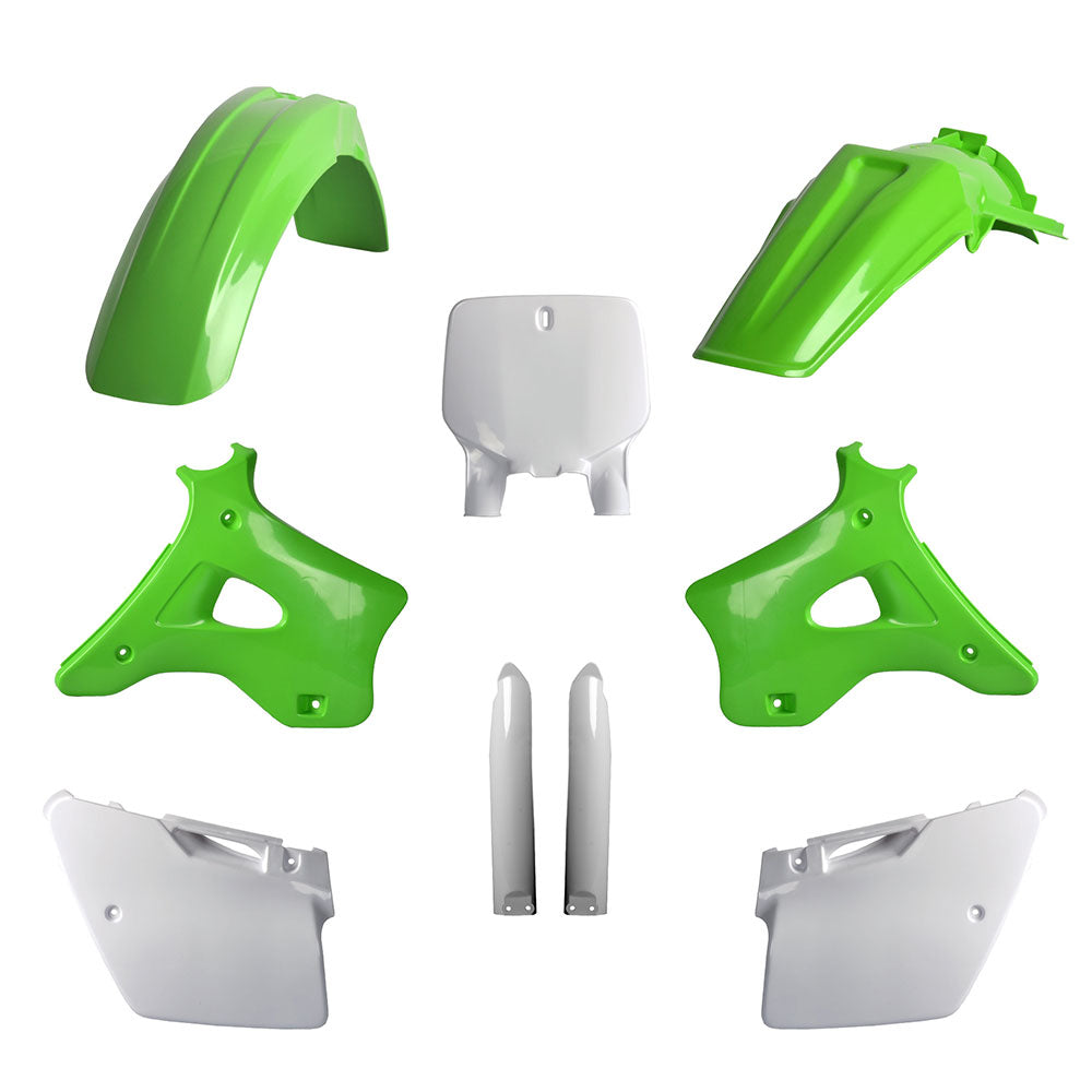 POLISPORT MX Kit KAWASAKI KX125/250 96-98 Full Kit OEM^