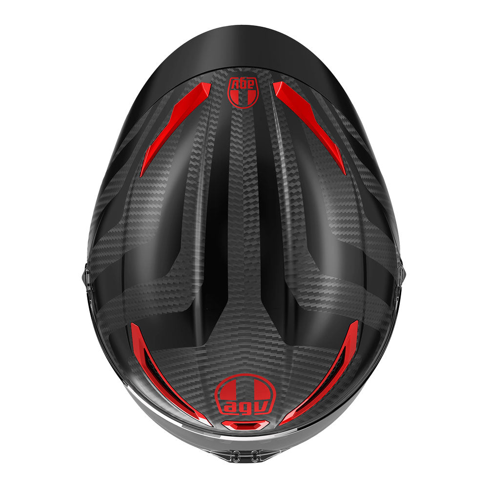 AGV Pista GP RR Intrepido Matt Carbon/Black/Red XL