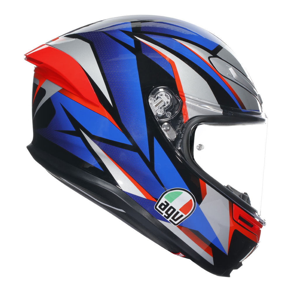 AGV K6 S Slashcut Blue/Red S