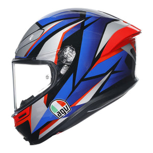 AGV K6 S Slashcut Blue/Red S