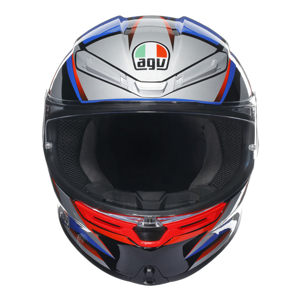 AGV K6 S Slashcut Blue/Red XL