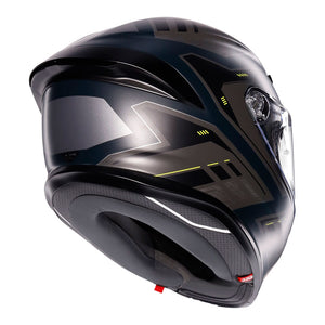 AGV K6 S Enhance Matt Grey/Fluro Yellow S