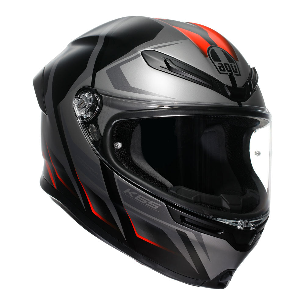AGV K6 S Karve Black/Grey/Red M
