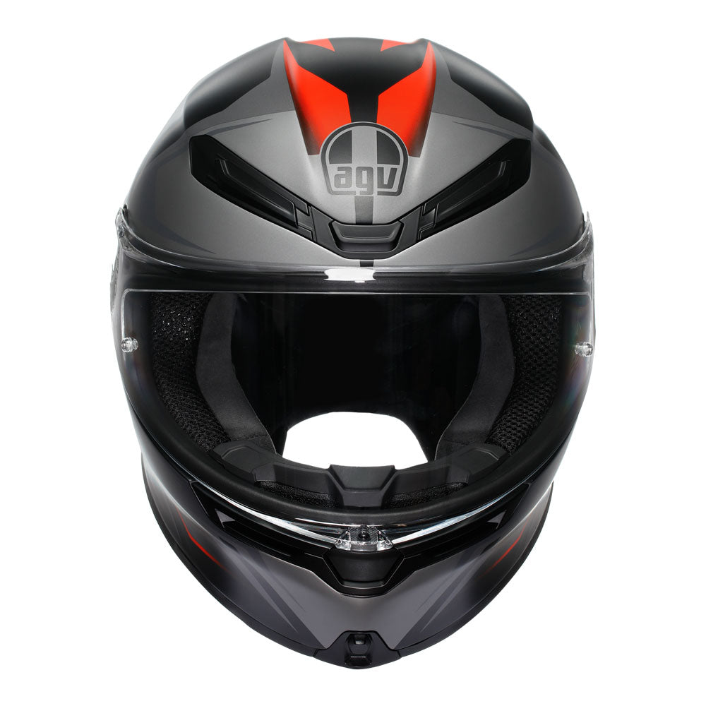 AGV K6 S Karve Black/Grey/Red M