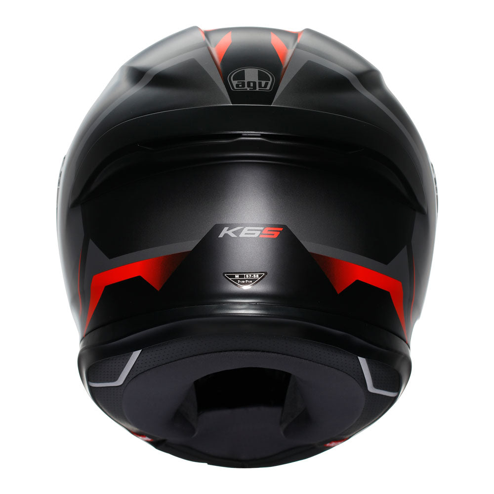 AGV K6 S Karve Black/Grey/Red M