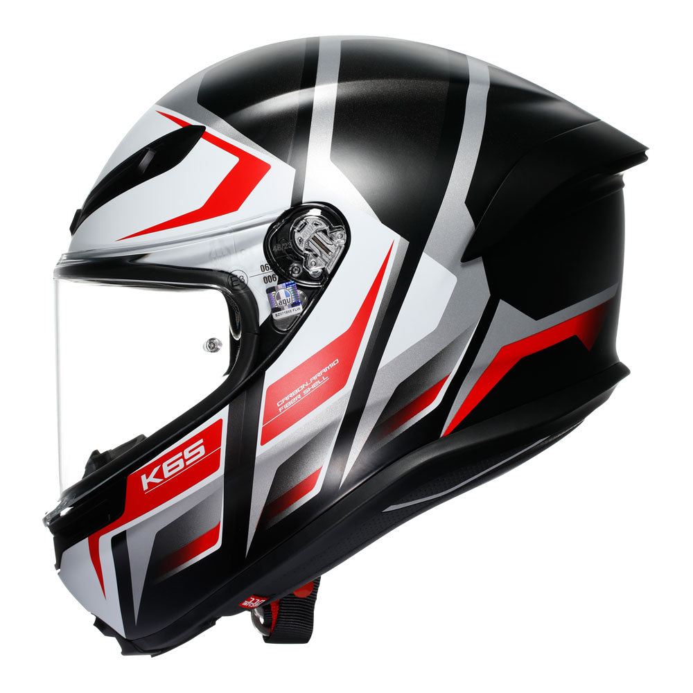 AGV K6 S Karve Black/White/Red XL