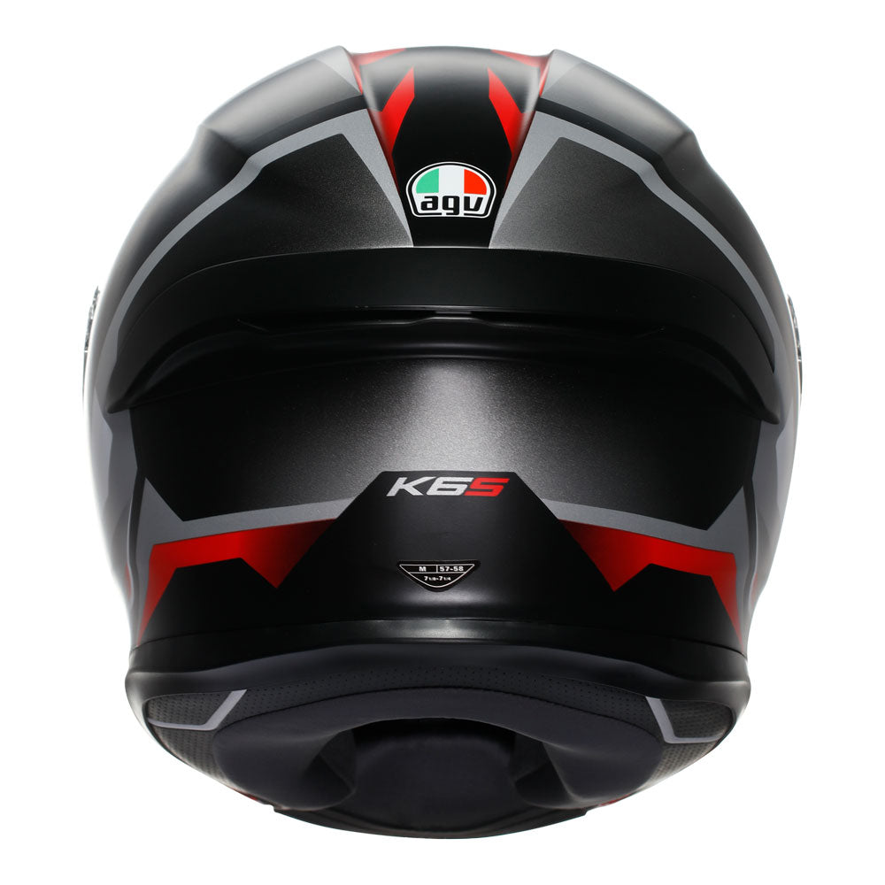 AGV K6 S Karve Black/White/Red XL