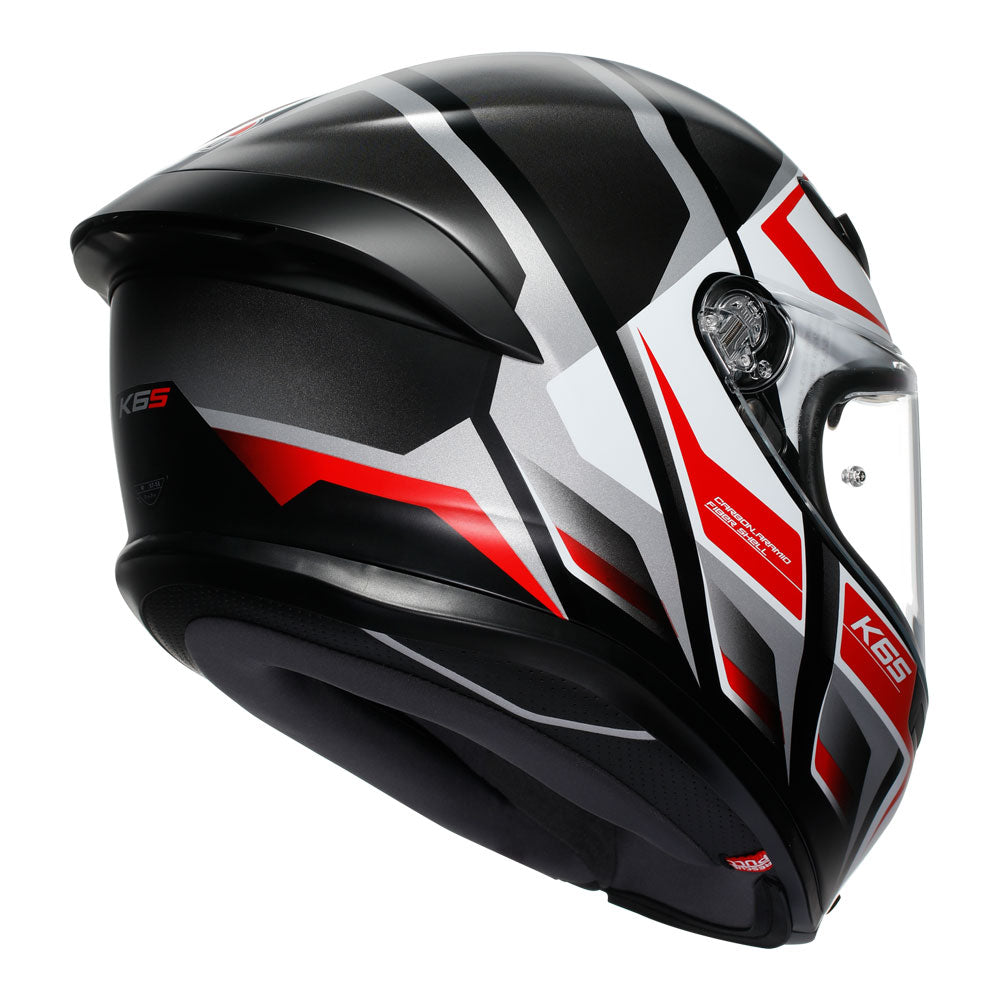AGV K6 S Karve Black/White/Red XL
