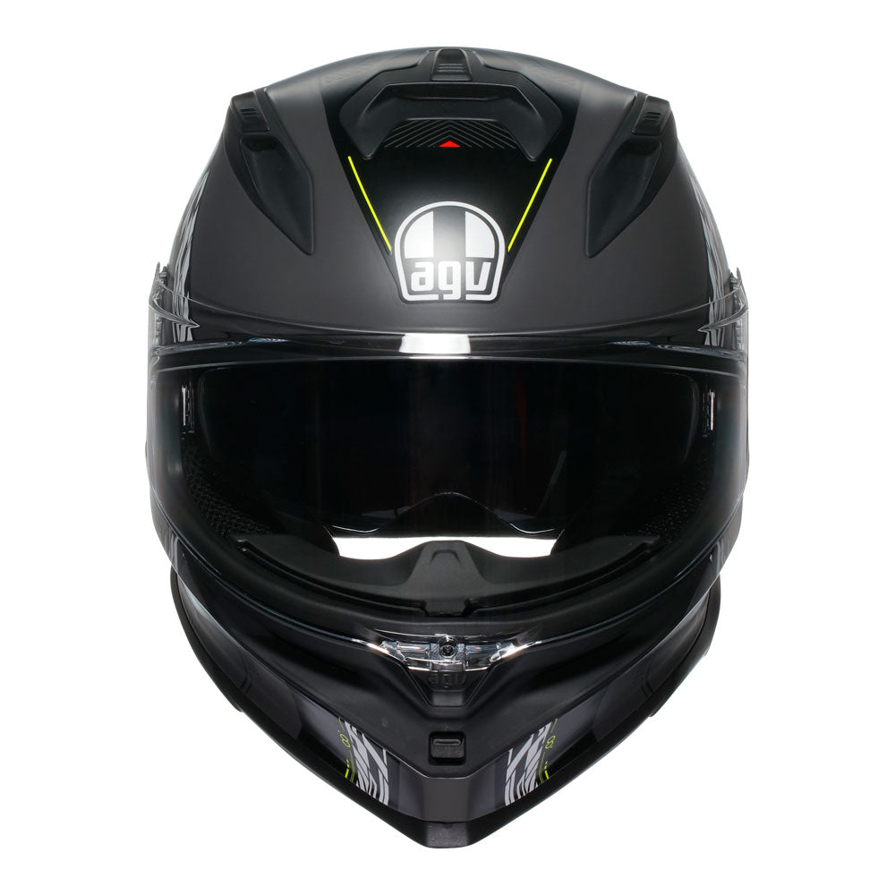 AGV K7 Kyber Matt Grey/Fluoro Yellow S