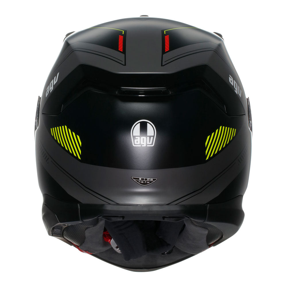 AGV K7 Kyber Matt Grey/Fluoro Yellow L