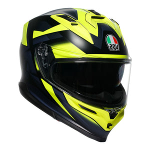 AGV K7 Glimpse Black/Fluoro Yellow L