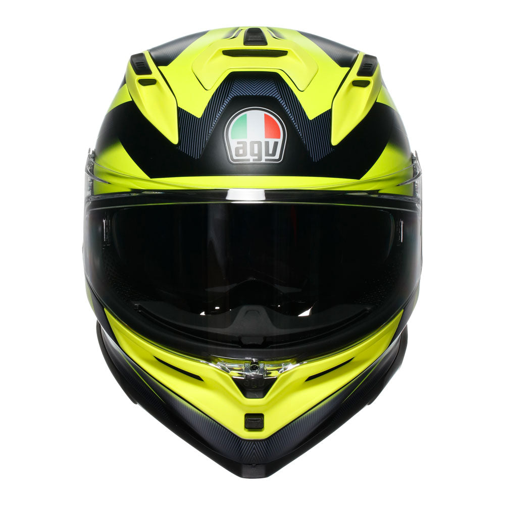 AGV K7 Glimpse Black/Fluoro Yellow L