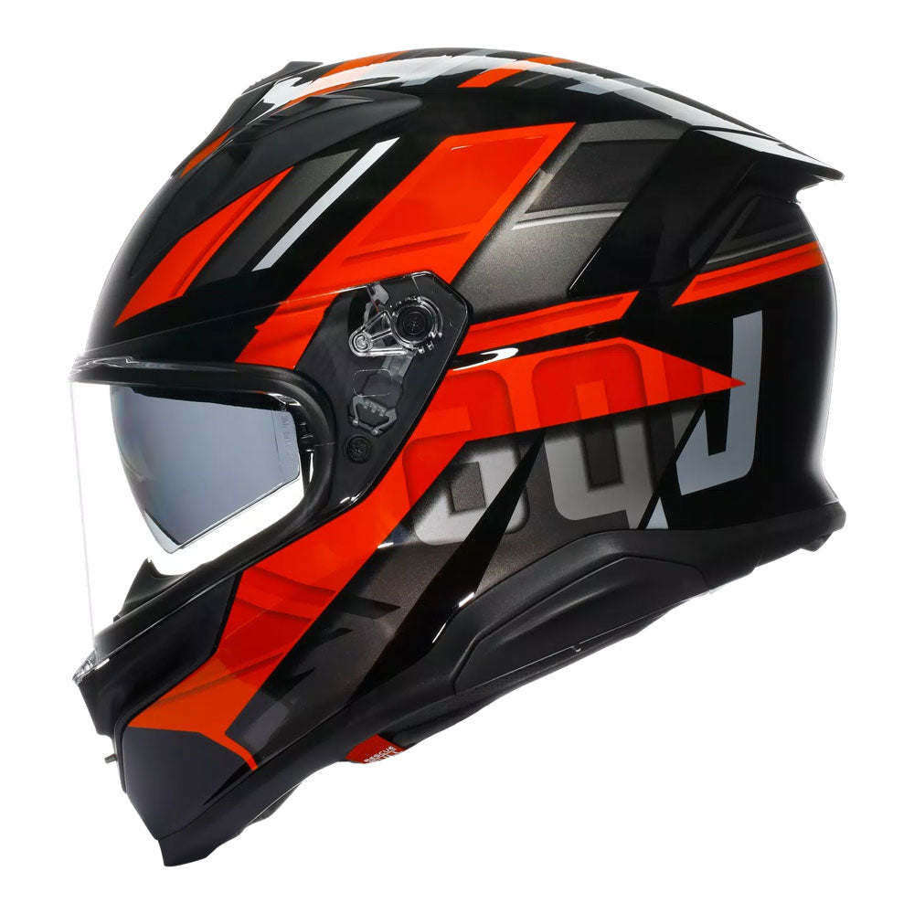 AGV K7 Taurax Black/Red L