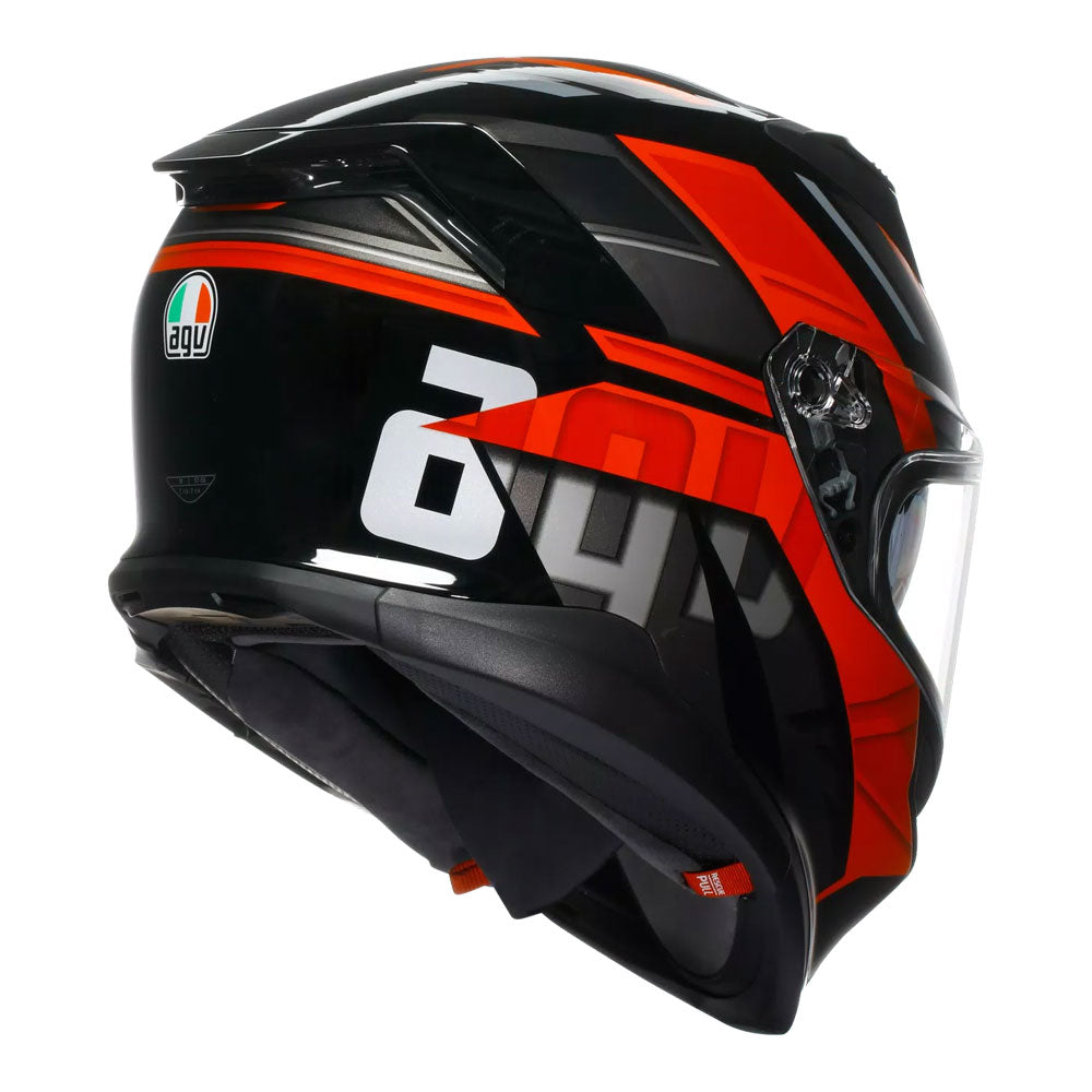 AGV K7 Taurax Black/Red L