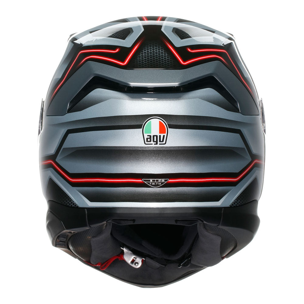 AGV K7 Jaeger Black/Silver XL