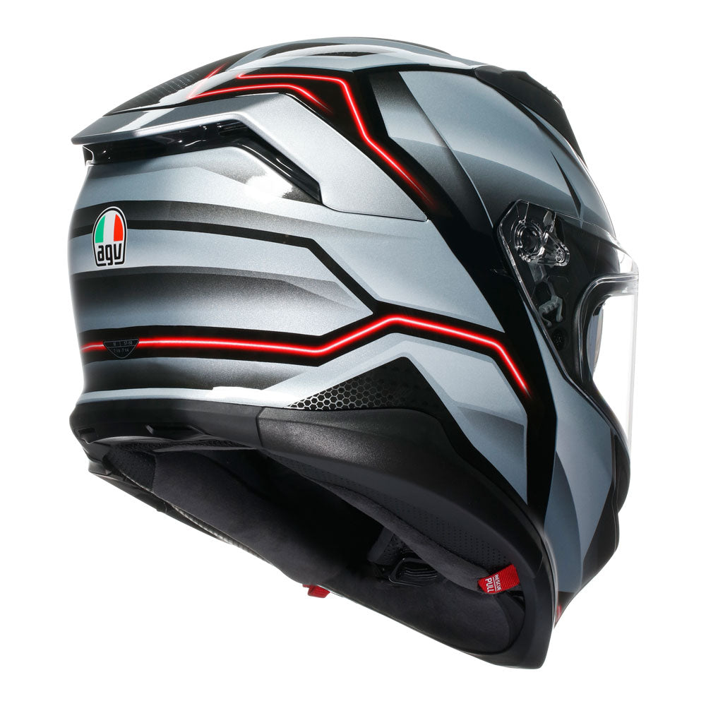 AGV K7 Jaeger Black/Silver XL