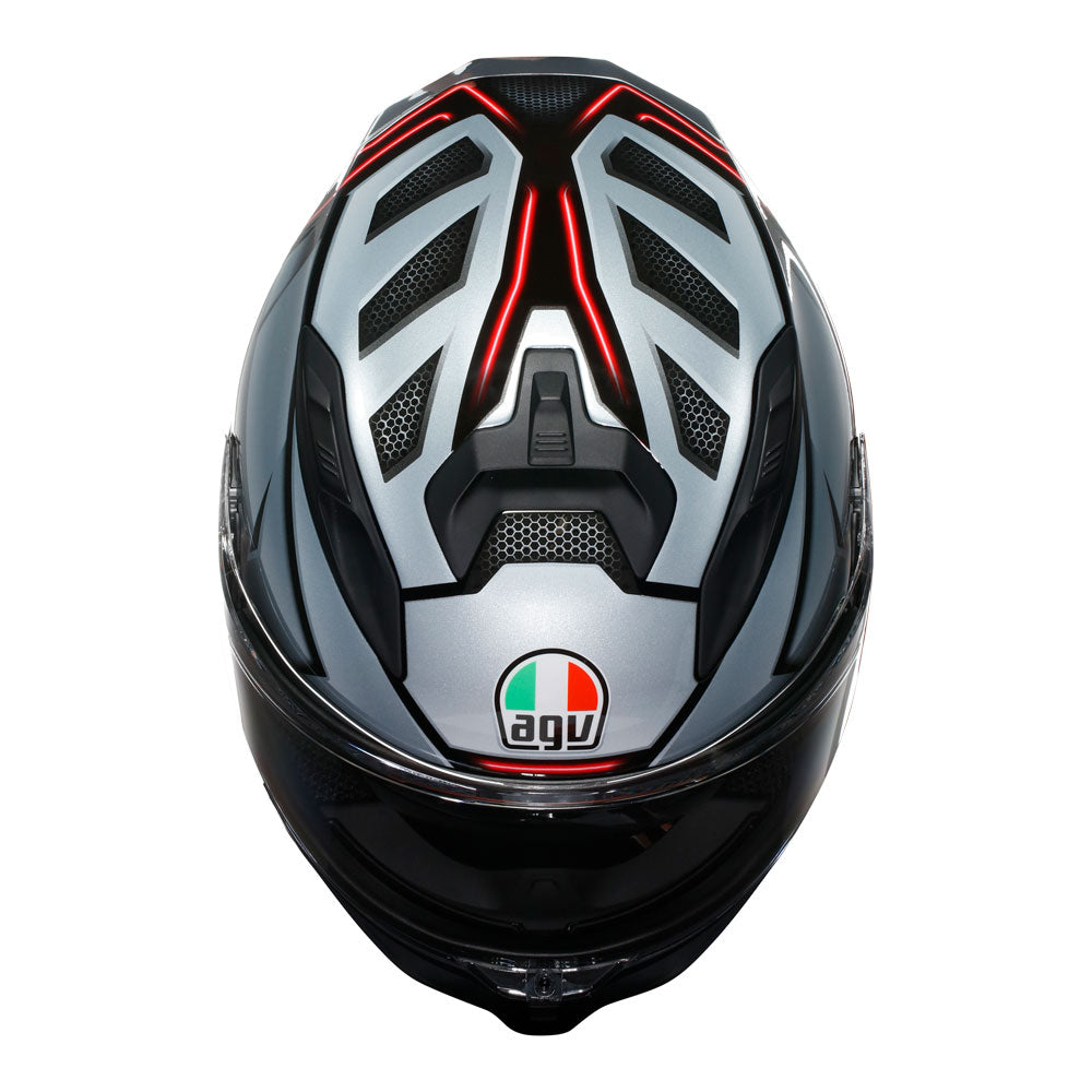 AGV K7 Jaeger Black/Silver XL