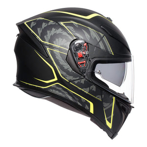 AGV K5 S Tornado Matt Black/Yellow Fluro MS*
