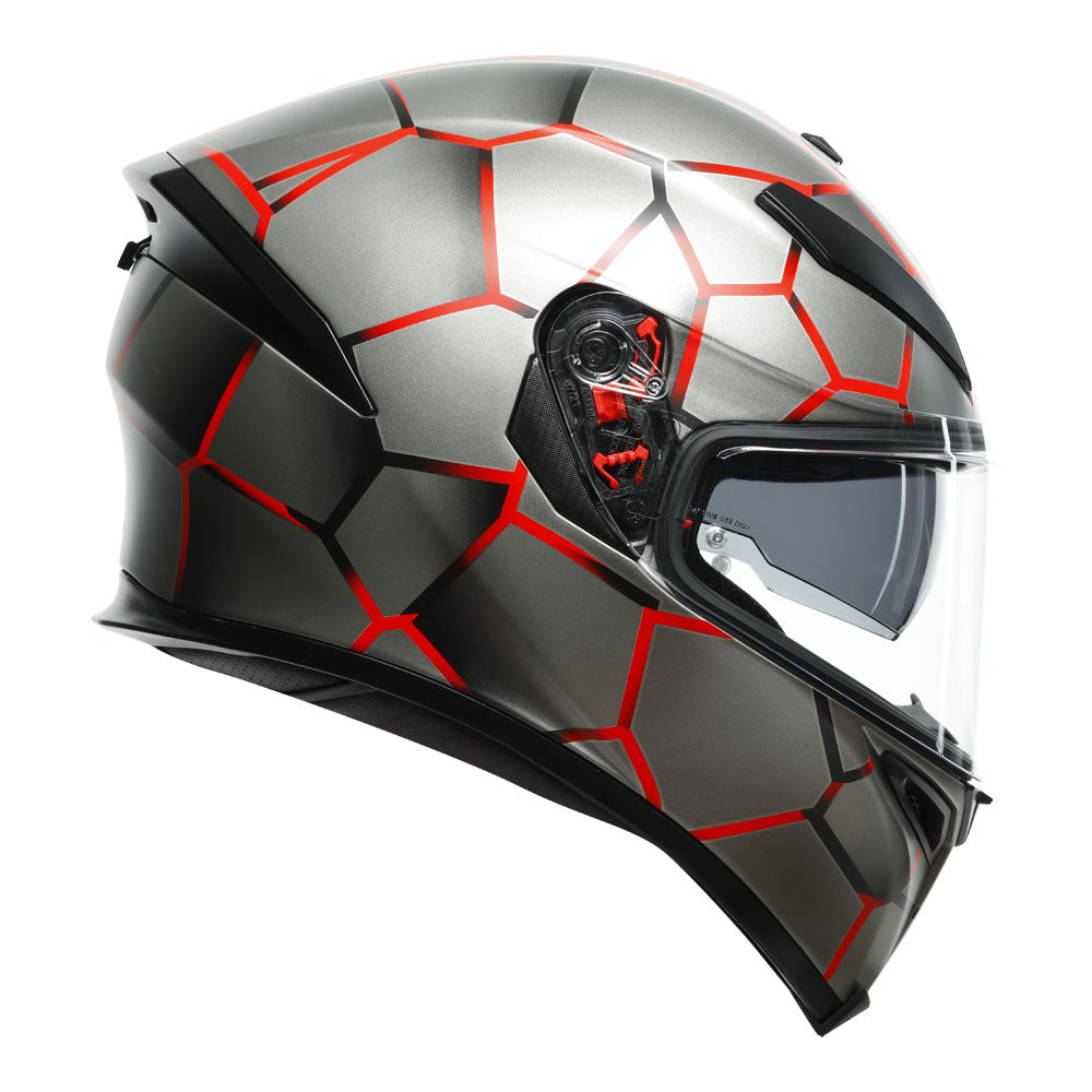 AGV K5 S Vulcanum Red XL*