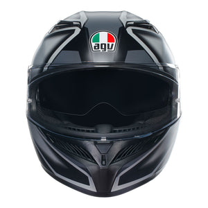 AGV K3 Compound Matt Black/Grey 2XL