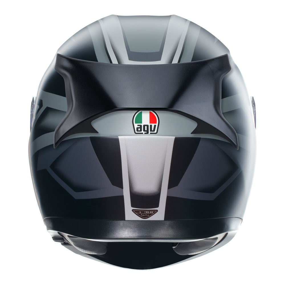 AGV K3 Compound Matt Black/Grey 2XL
