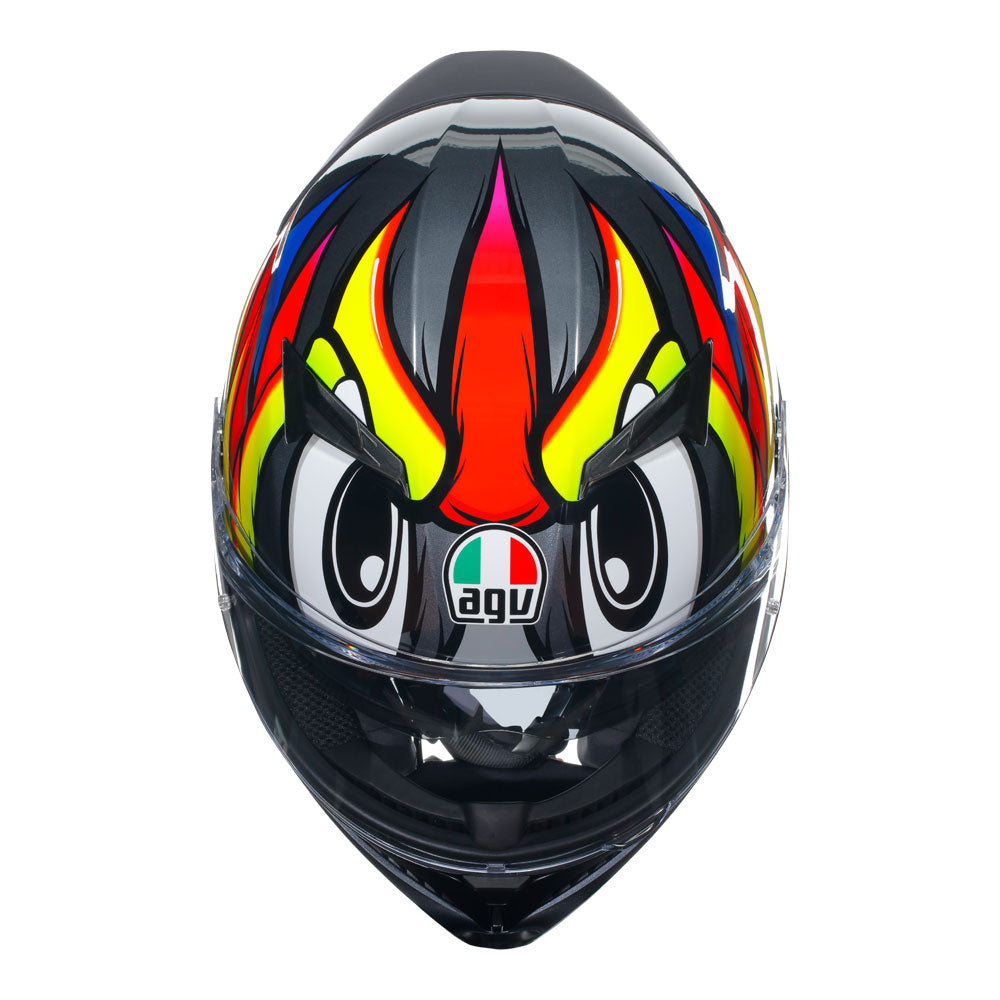 AGV K3 Birdy 2.0 Grey/Yellow/Red L